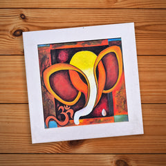 Shri Ganesha in Oil Paints